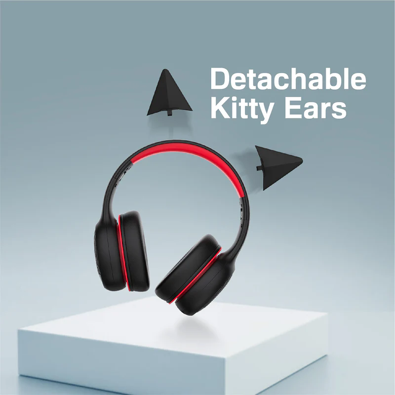 PROMATE Simba.Onyx Over-Ear Hi-Definition SafeAudio™ Kid-Safe