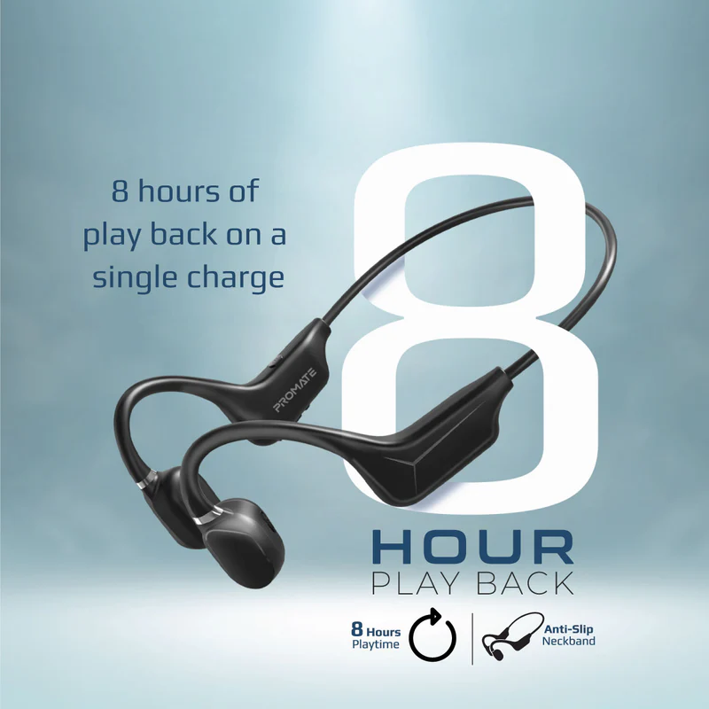 PROMATE Ripple. AudioConduct® Endurance Wireless Headphone