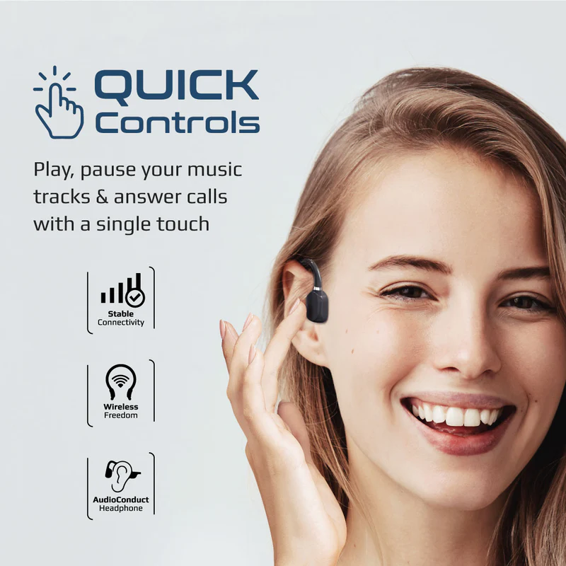 PROMATE Ripple. AudioConduct® Endurance Wireless Headphone