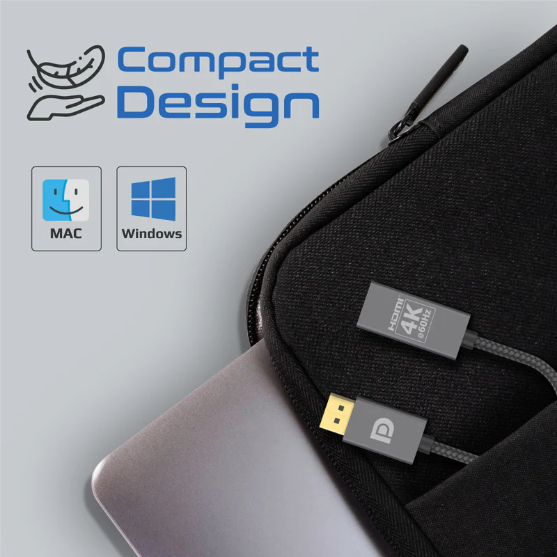 PROMATE MediaLink-DP 4K@60Hz DisplayPort to HDMI Adapter
