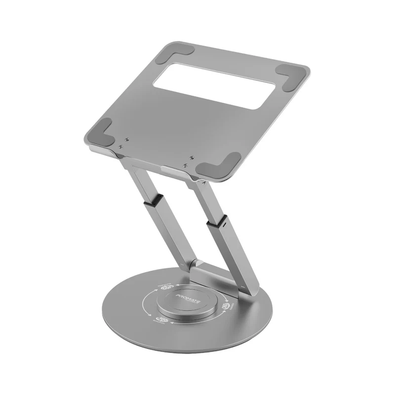 PROMATE DeskMate-6 2-13.8" Height Adjustable Metallic Laptop Riser Stand