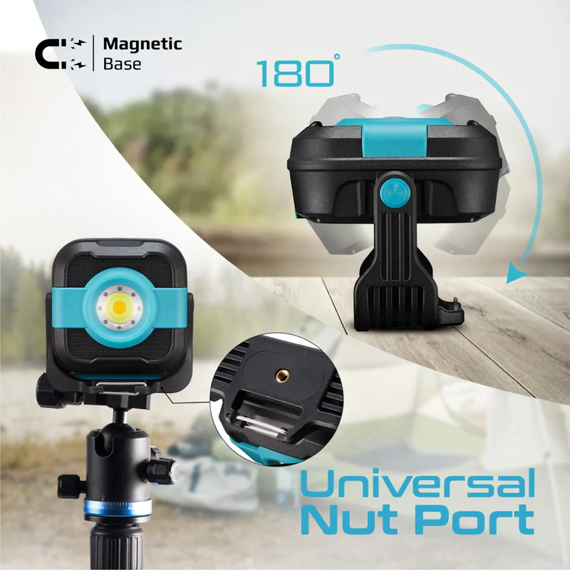 PROMATE CampMate-3 1200lm IP65 Camping Light with 9000mAh Power Bank