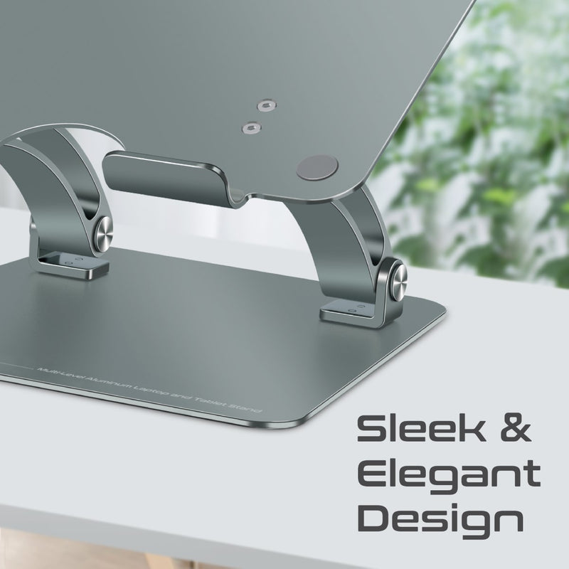 PROMATE DeskMate-7 Ergonomic Multi-Level Aluminum Laptop Stand