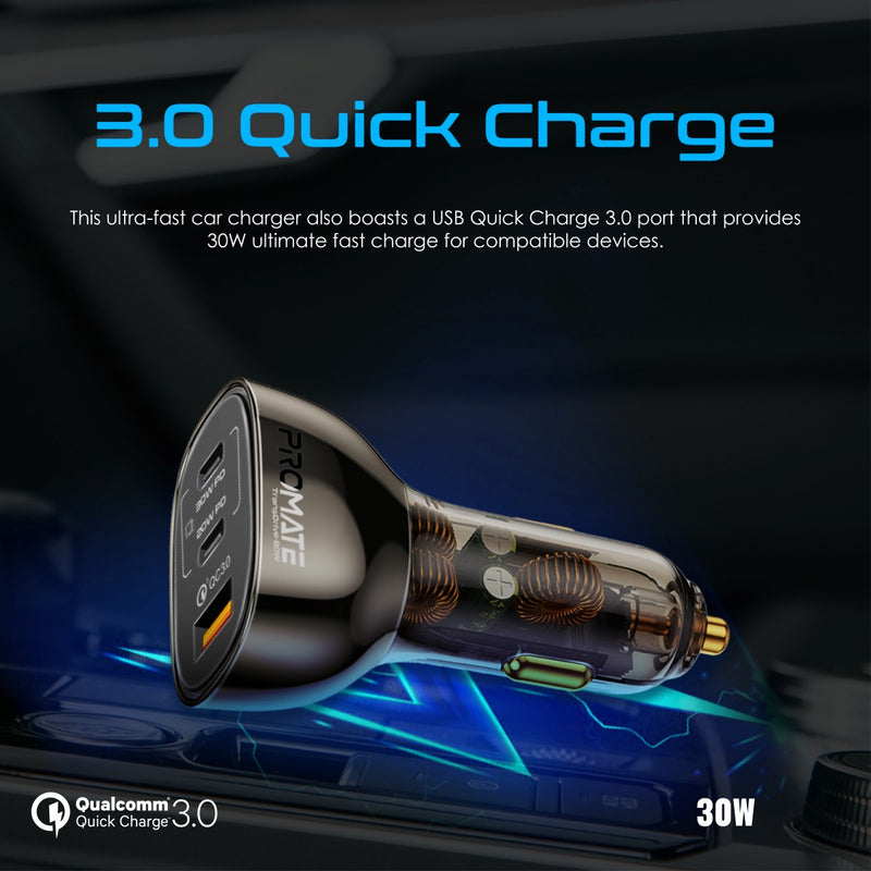 TransDrive-80W 80W Transparent Car charger