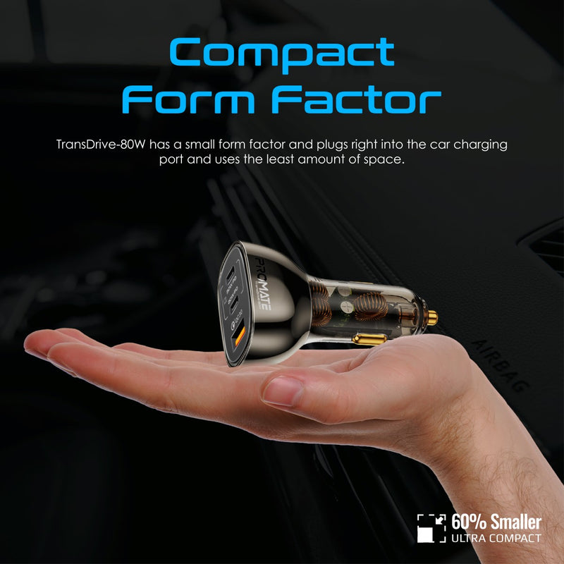 TransDrive-80W 80W Transparent Car charger