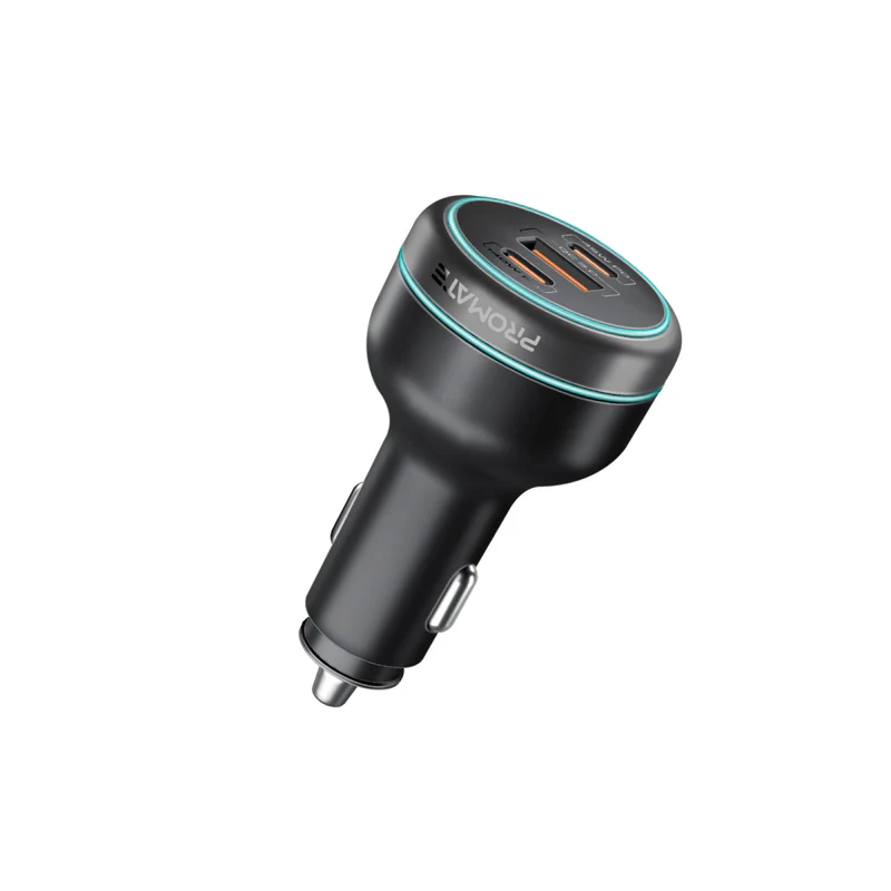 PROMATE PowerDrive-230 230W Car Charger with 140W PD 3.1 USB-C