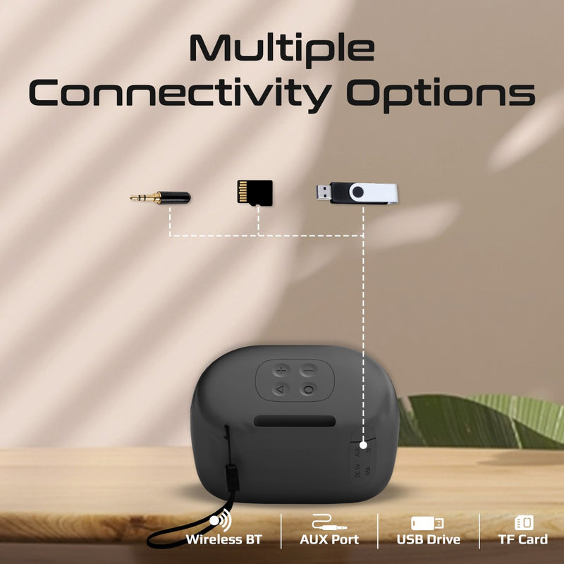 PROMATE Mood. 5W High Fidelity Mini Bluetooth Speaker