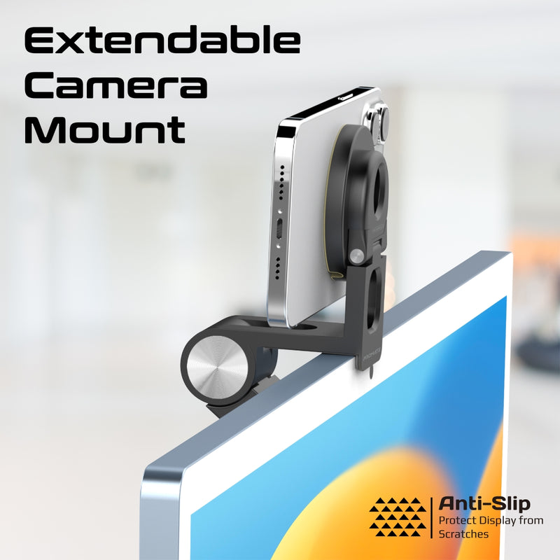 PROMATE VersaMount. MagSafe Compatible foldable Phone Stand with Monitor