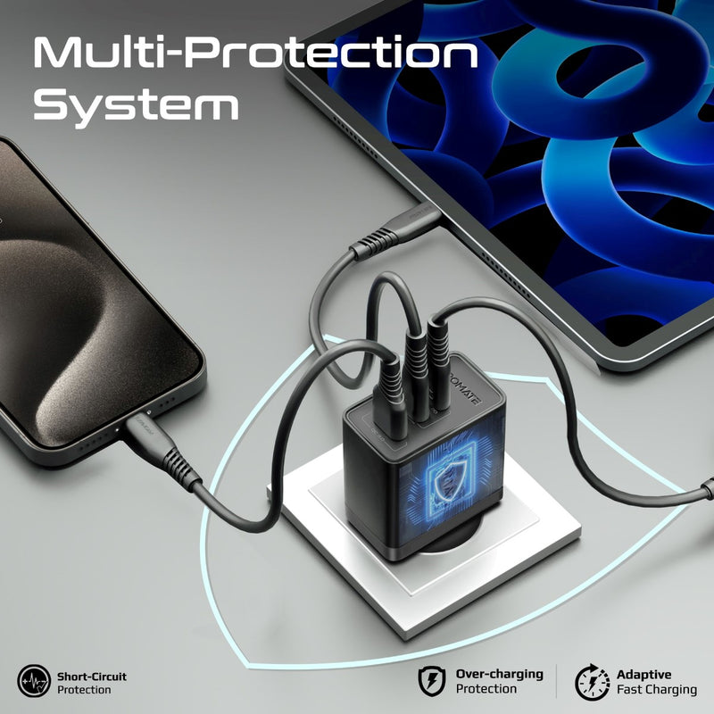 PROMATE PowerPort-45.UK 45W PD GaNFast Charger