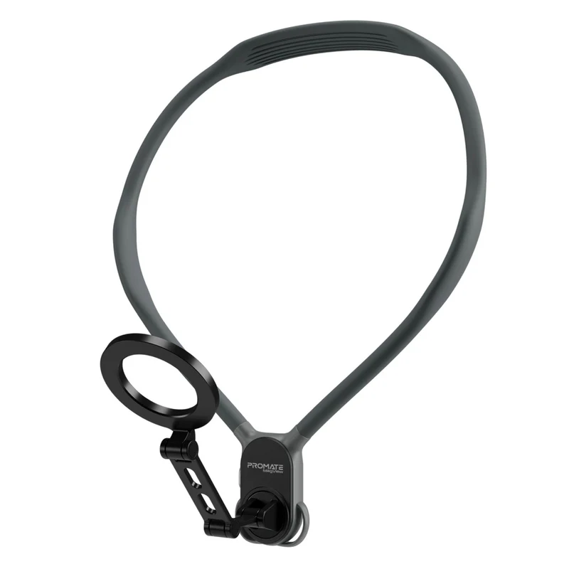 PROMATE MagView.Black 360° MagSafe Compatible Neckband Phone Holder