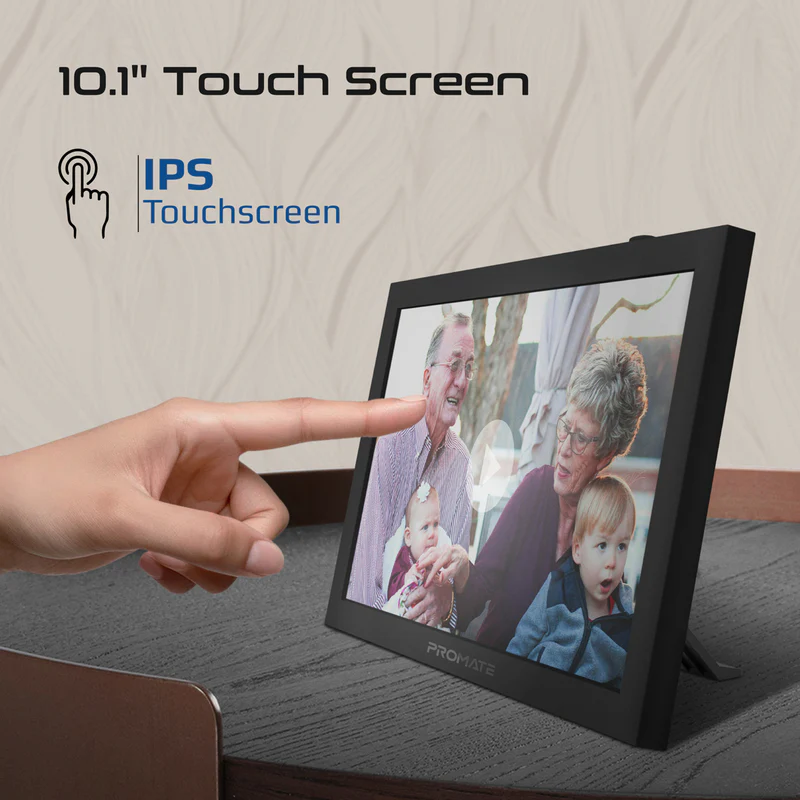 PROMATE Memoria-10.1" Full HD Multimedia Digital Photo Frame, 16Gb