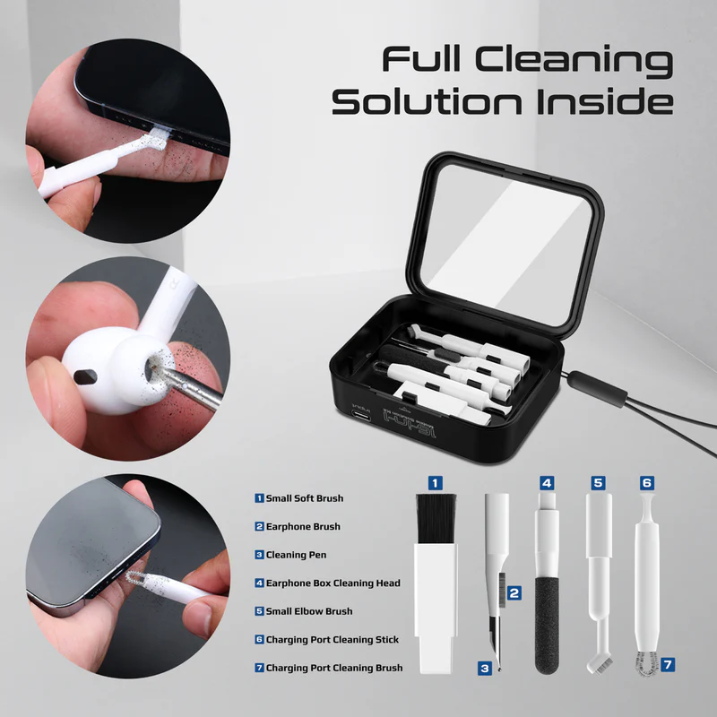 PROMATE AuraKit Multifunctional Mobile Solution Kit with USB-C to USB-C Cable