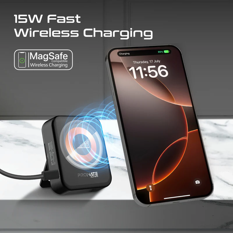 PROMATE AuraKit Multifunctional Mobile Solution Kit with USB-C to USB-C Cable
