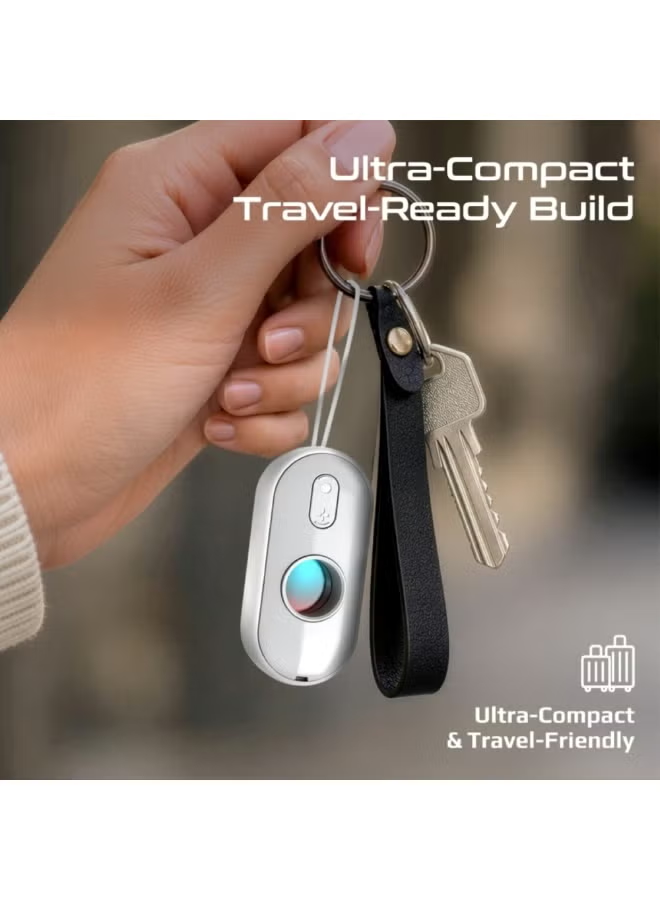 InfraSense.White Portable Infrared Camera Detector, Rechargeable Battery