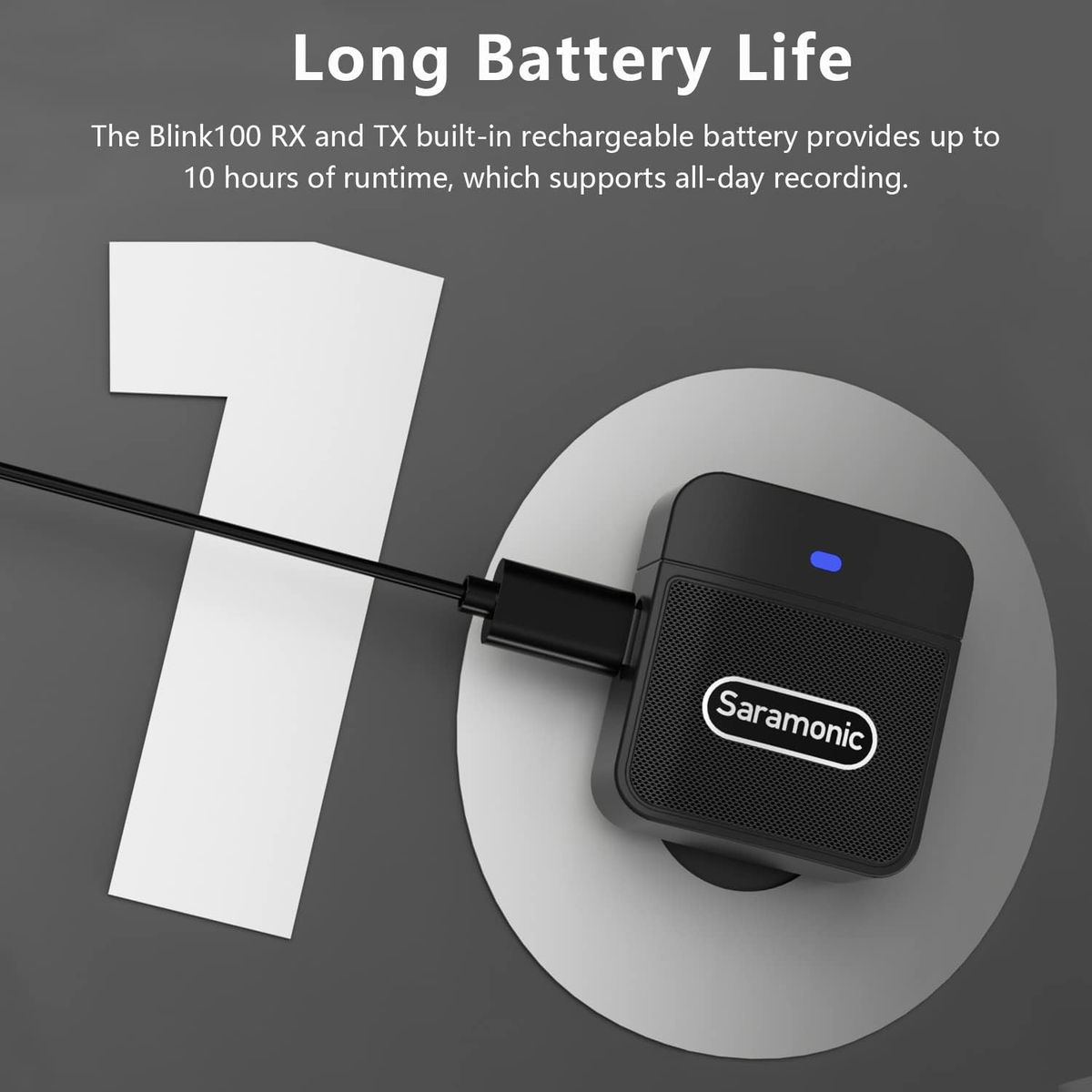 Saramonic Blink100 B3 Wireless Lavalier Microphones For iPhone iPad