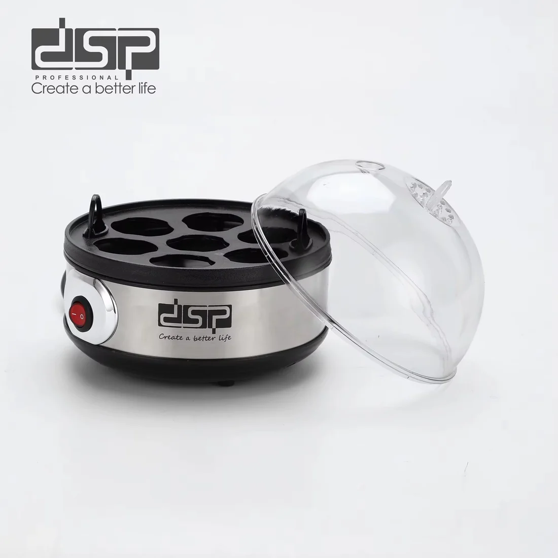 DSP KA5001 Egg Cooker Auto Power Off Breakfast Machine Egg Boiler Electric Egg Boiler