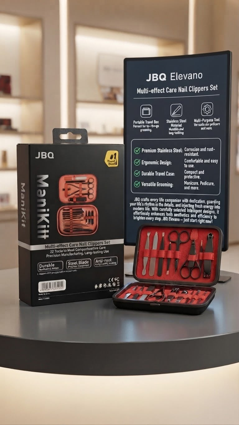 JBQ MANIKIT MULTI-EFFECT CARE NAIL CLIPPERS SET L185382