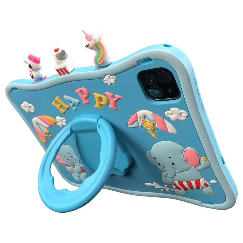 Oteeto TAB 10 Kids Tablet 10.1 HD 6GB RAM 128GB Dual SIM (Blue)