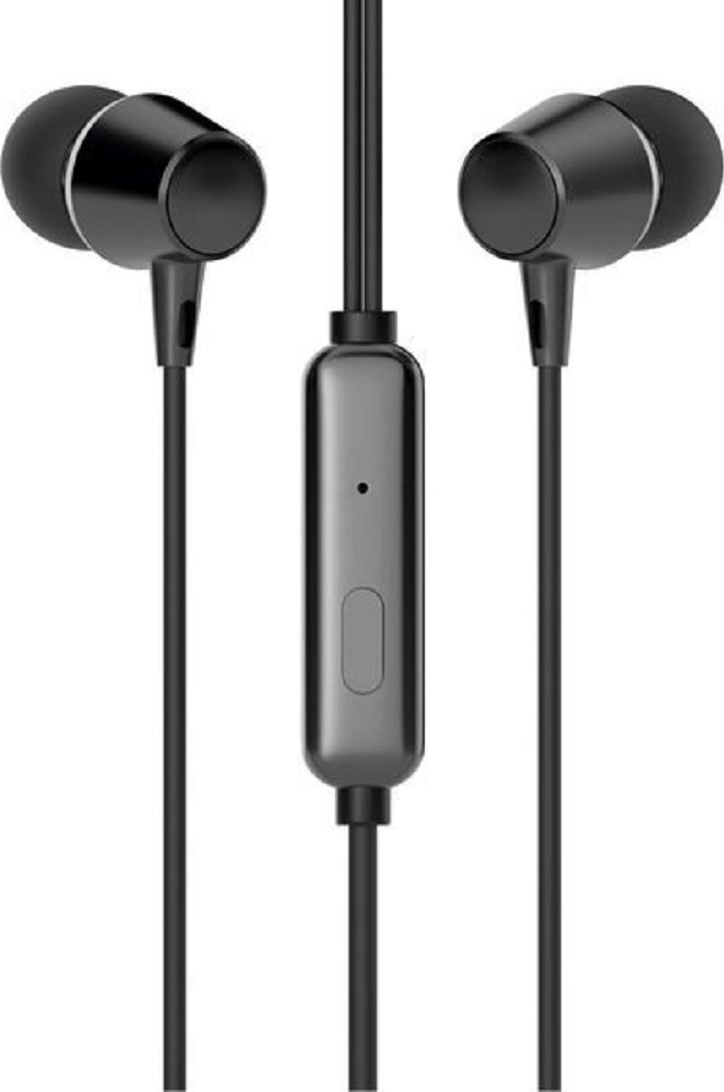 HP DHE-7000 Black Music Headset with Mic