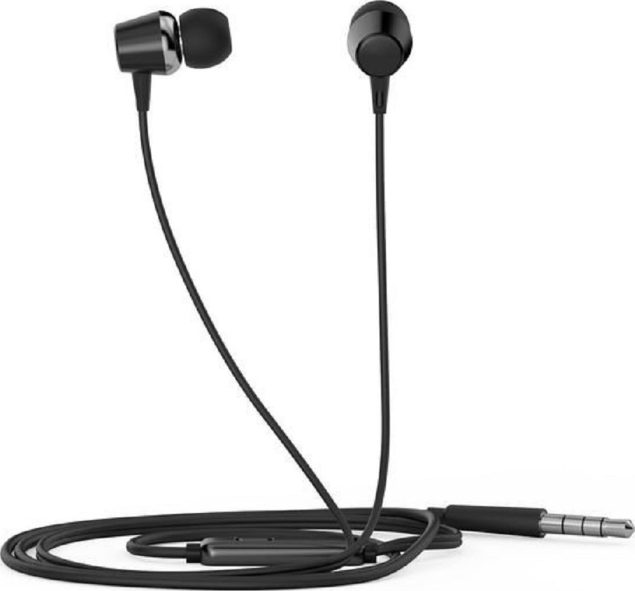 HP DHE-7000 Black Music Headset with Mic