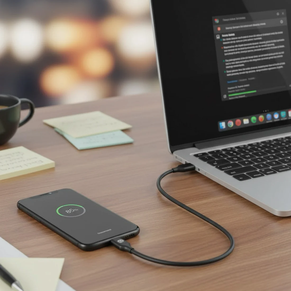 HP CABLE DHC-TC102-1M USB-C A USB-A BLACK
