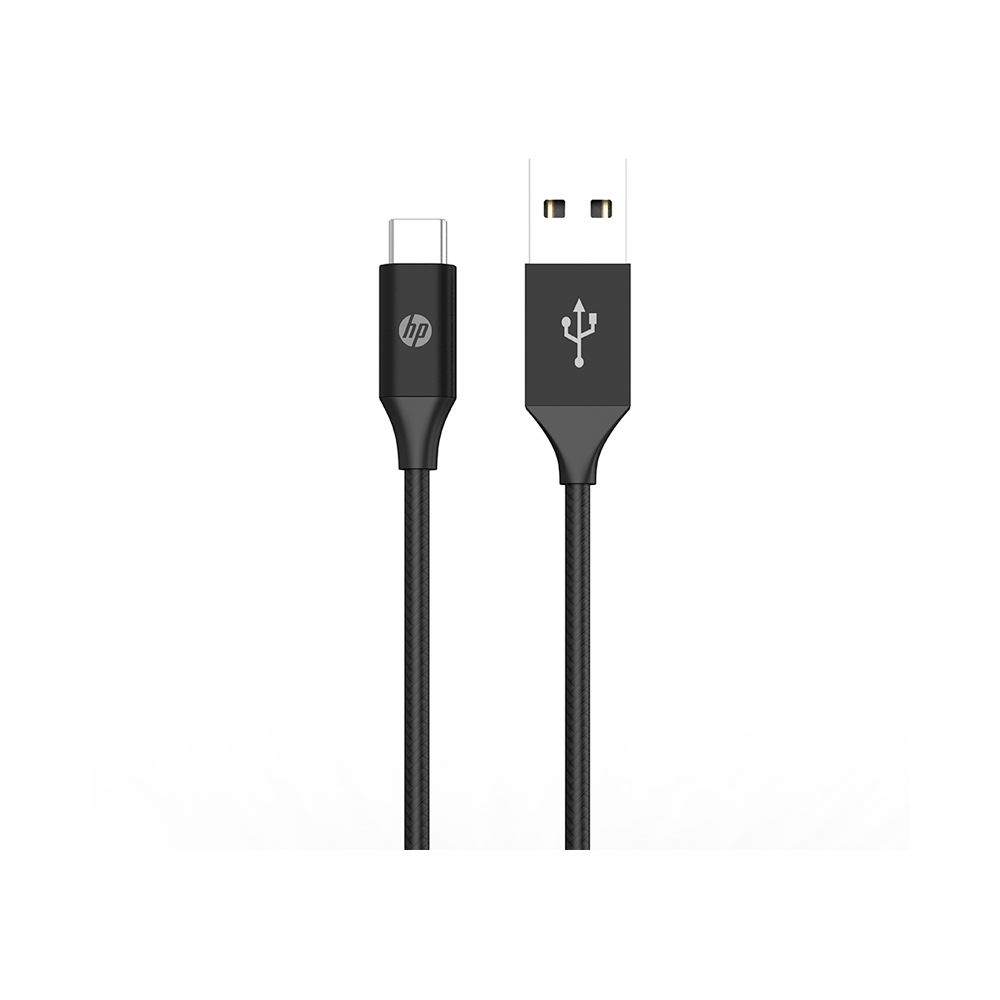 HP CABLE DHC-TC102-2M USB-C A USB-A BLACK
