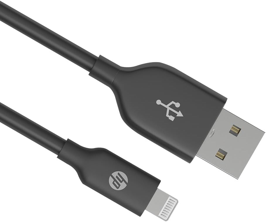 HP DHC-MF101 USB A to Lightning Cable 1M Black