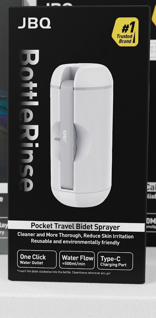 JBQ ELEVANO POCKET TRAVEL BIDET SPRAYER D586331
