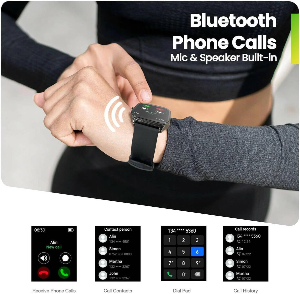 Amazfit POP 3S Smartwatch 1.96 Inch Full Touch HD