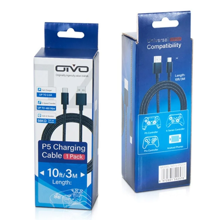 OIVO PS5 P5 CHARGING CABLE 1 PACK 10FT-3M IV-P5229