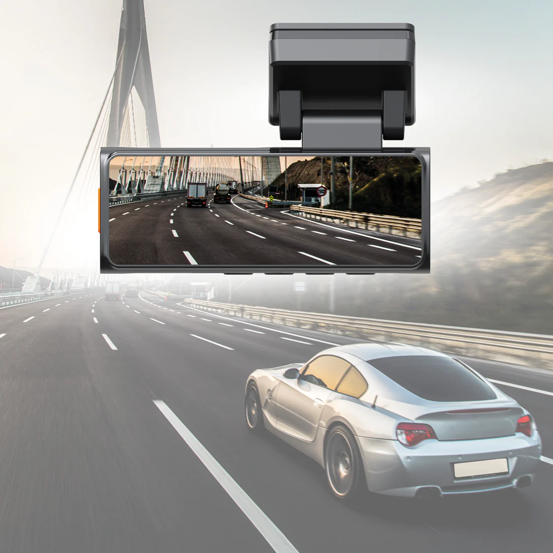 Lenovo Hidden driving recorder s7  3280 s: 3.2 inhes   front 4k rear 1080p