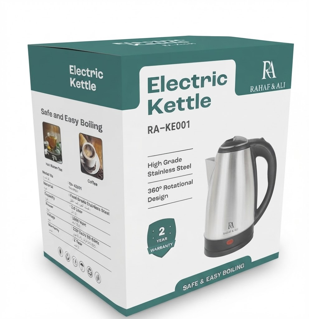 RA ELECTRIC KETTLE 2.0L 1500W RA-KE001
