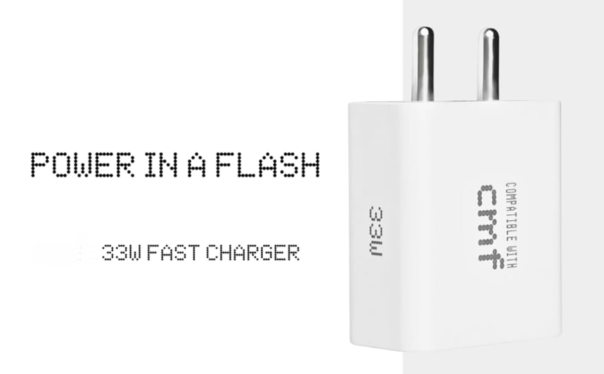 CMF BY NOTHING 33W TYPE-C POWER RAPID FAST CHARGER ADAPTER FOR CMF PHONE C383