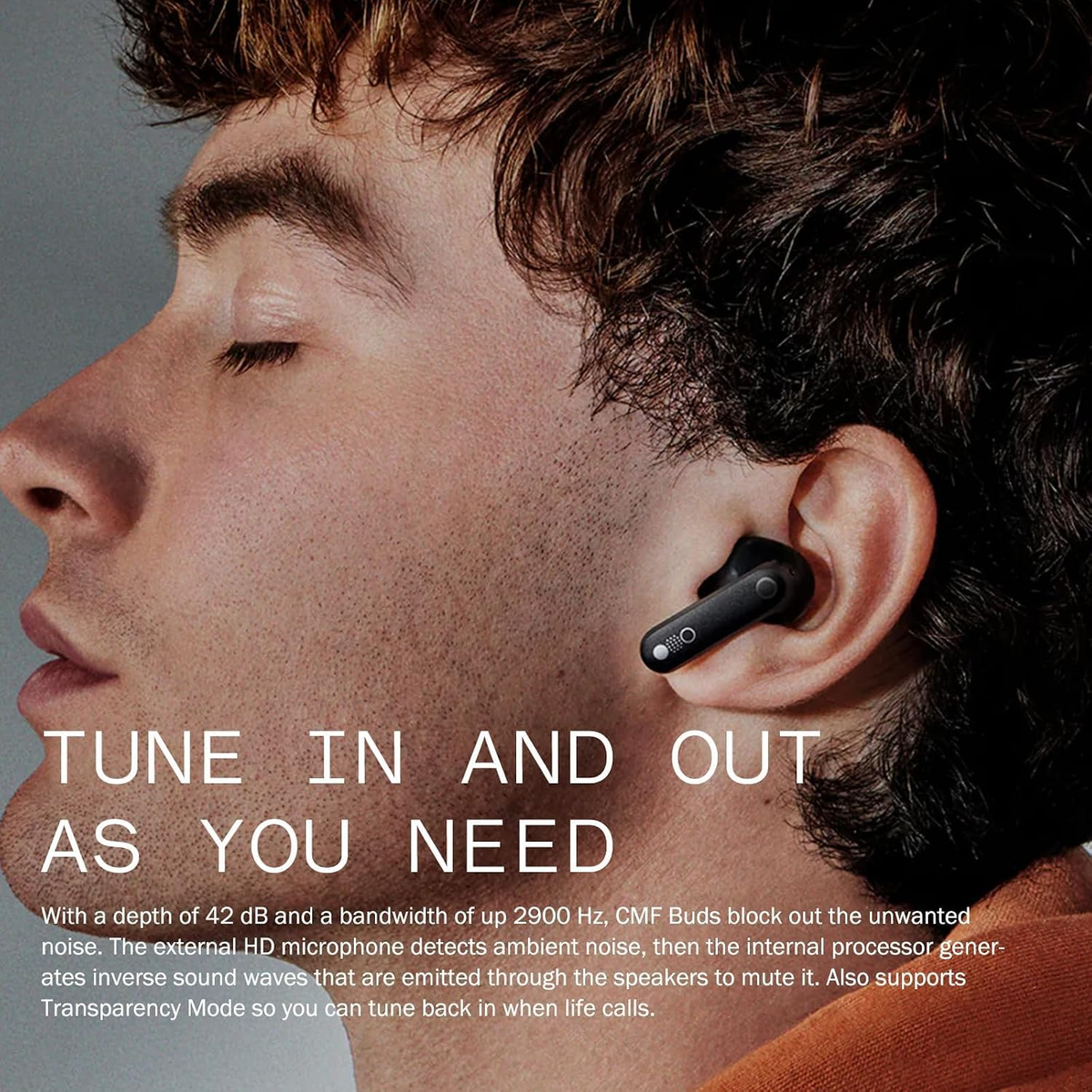 CMF BY NOTHING Buds Wireless Earbuds Active