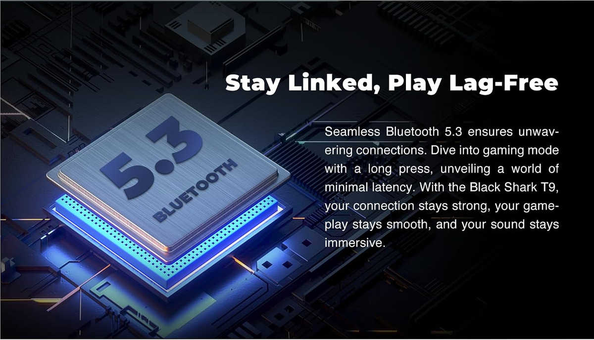 Black Shark  Bluetooth Earphones T9