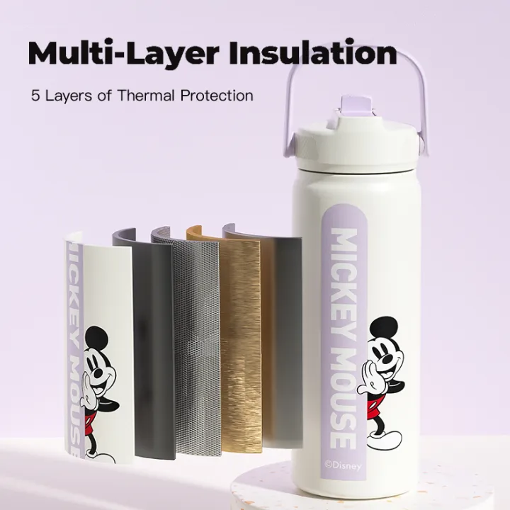 DISNEP MICKEY MOUSE BOTTLE 630ML & DONALD DUCK BOTTLE 630ML
