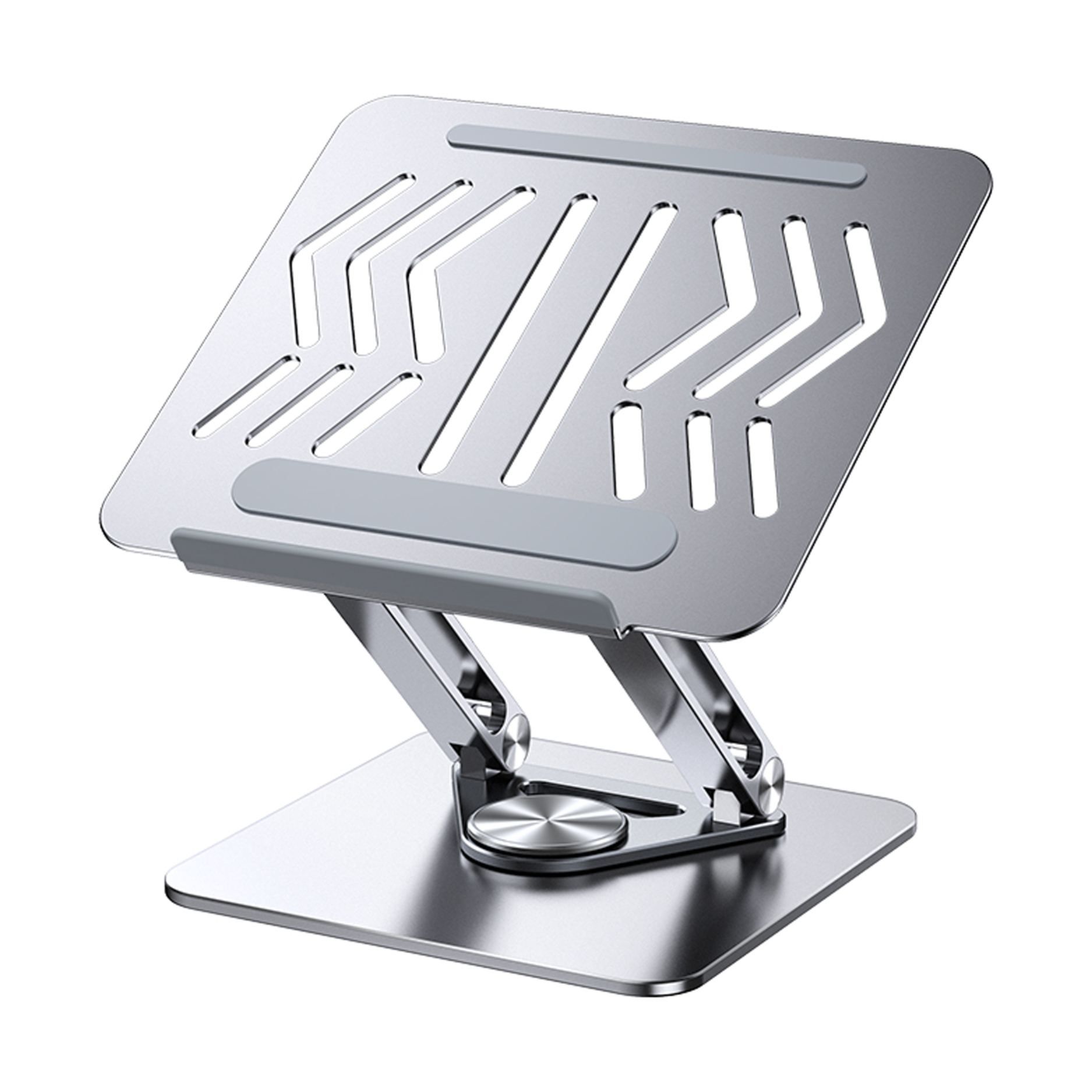 RTAKO 2-LEVEL ADJUSTABLE LAPTOB STAND WITH 360° 3D ROTATING BASE RS-CP84