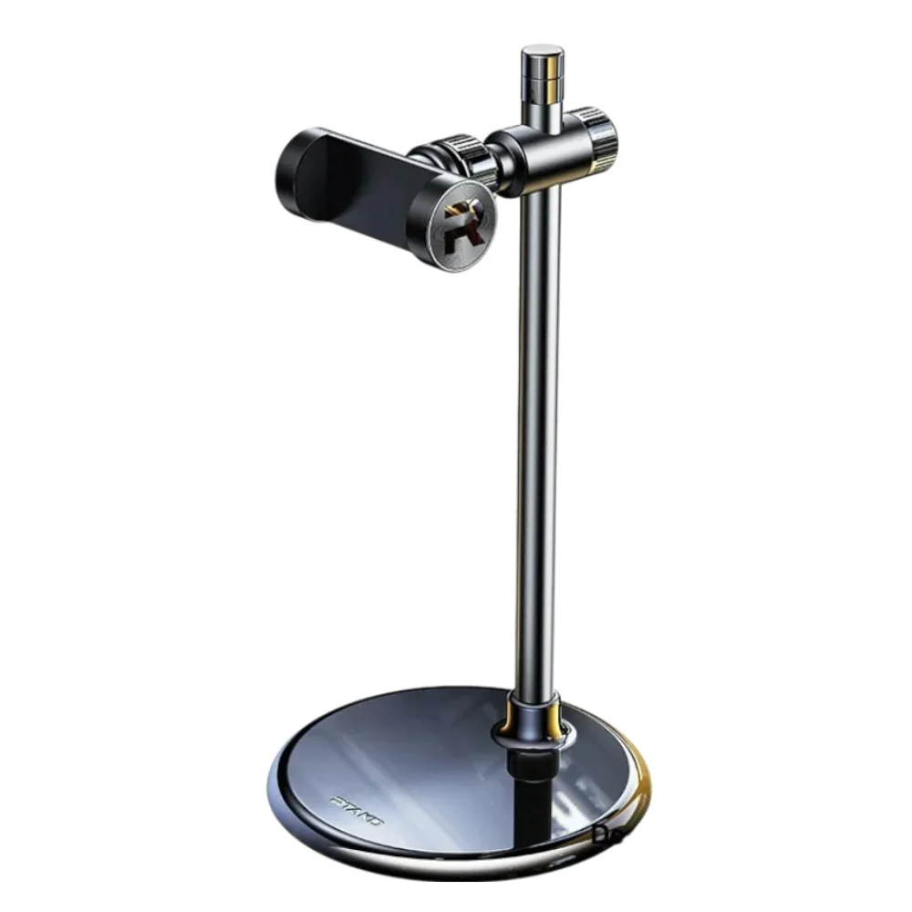RTAKO MULTI-FUNCTION ADJUSTABLE PHONE STAND WITH ROUND BASE XGZB-01