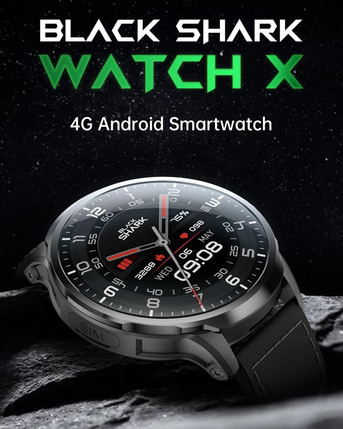 Black Shark Watch X – 1.9" Smartwatch