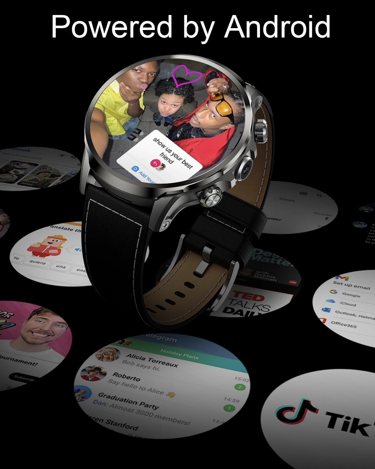 Black Shark Watch X – 1.9" Smartwatch