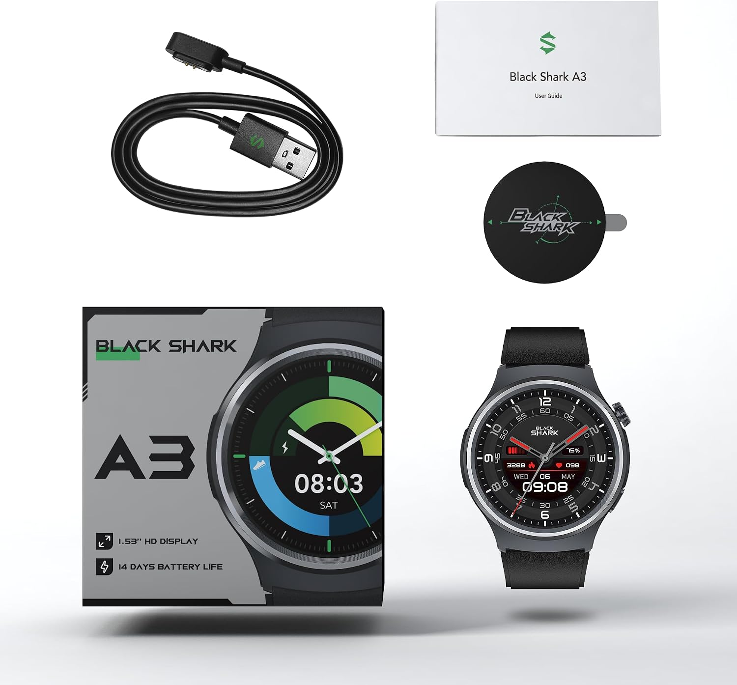 Black Shark A3 Black M BS-W2404