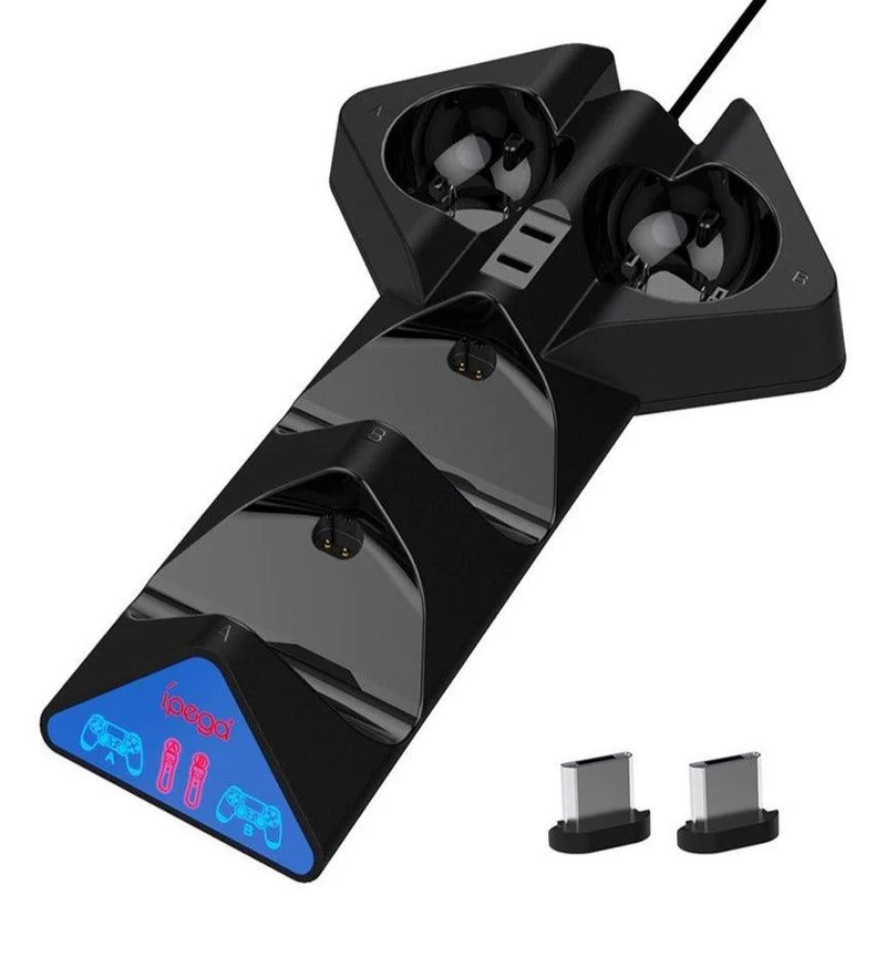 IPEGA 4-IN-1 QUAD CHARGING STATION FOR P4/P4 SLIM/P4 PRO/P-MOVE