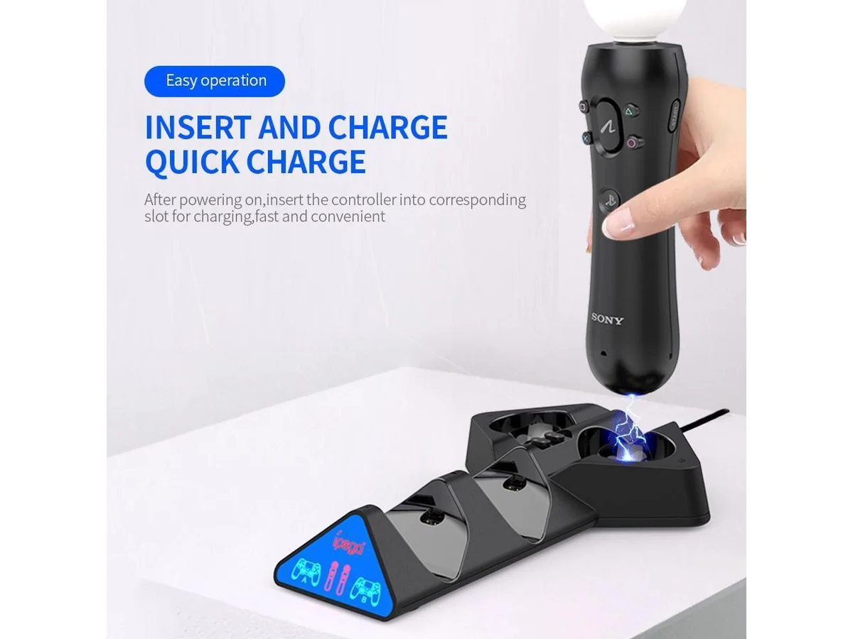 IPEGA 4-IN-1 QUAD CHARGING STATION FOR P4/P4 SLIM/P4 PRO/P-MOVE