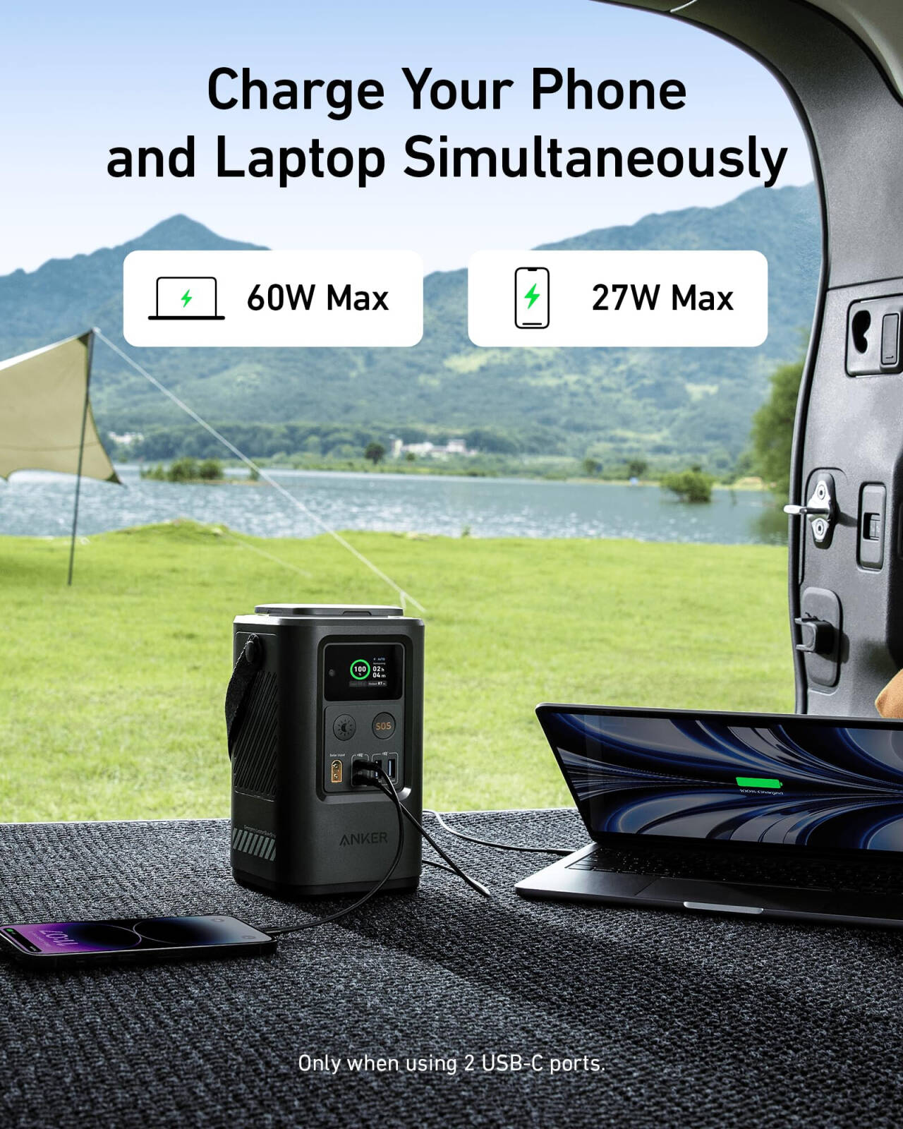 ANKER  Compact Design, Endless Power. Anker 548 (PowerCore Reserve 192Wh)