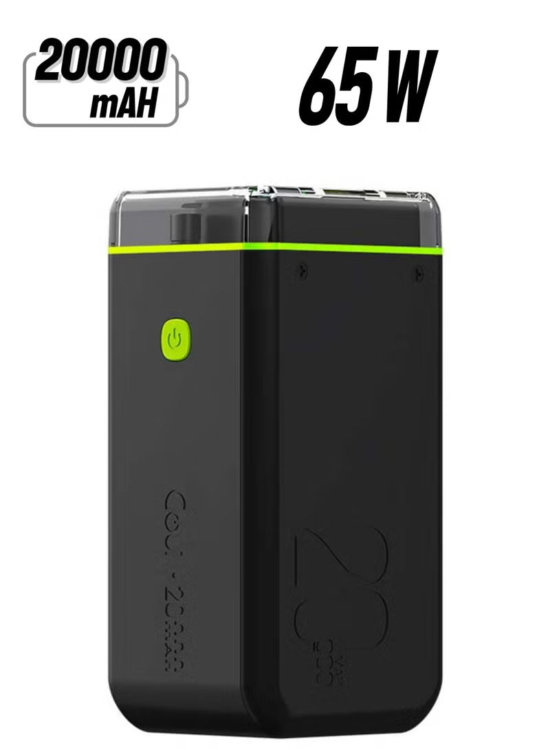 باور بنك Goui Beast بقوة 65 واط وسعة 20000mAh