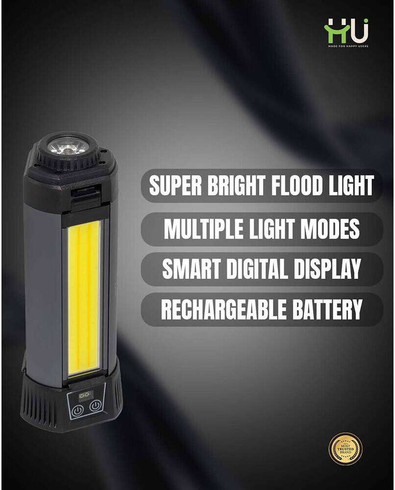 HU SUPER BRIGHT FLOOD LIGHT  MULTIPLE COLOR TEMPERATURES HTO-1007