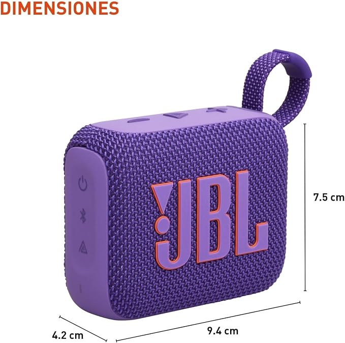 JBL Go 4 Ultra-Portable Waterproof and Dustproof Bluetooth Speaker - 7H-13
