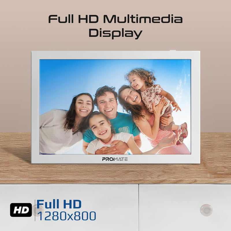 PROMATE Memoria-10.1" Full HD Multimedia Digital Photo Frame, 16Gb-12
