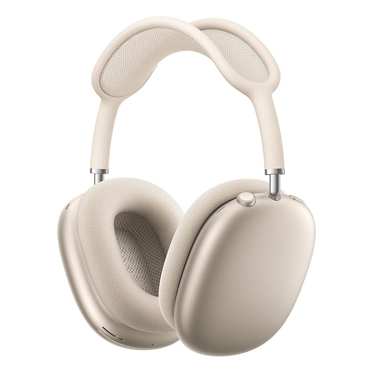 Apple AirPods Max (USB-C) سماعات رأس لاسلكية فوق الأذن مع إلغاء الضوضاء النشط – بيج