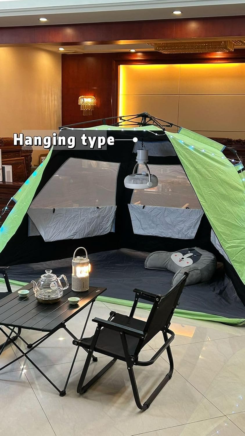 Aisolove Out Door Fan Multi-Functional Rechargeable Portable Tripod Fan with Remote Control F12